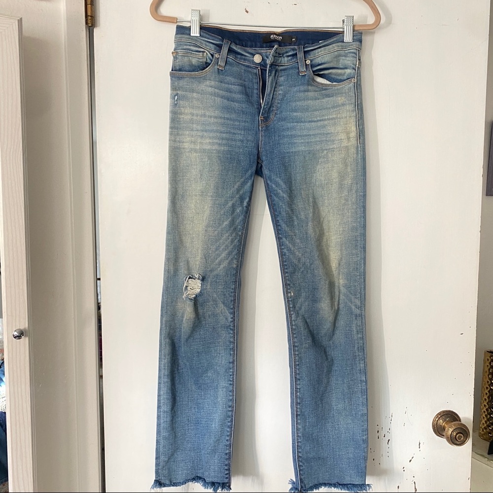 Hudson distressed jeans